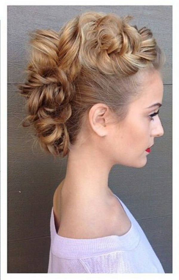 Updo Mohawk Hairstyles
 45 Fantastic Braided Mohawks to Turn Heads and Rock This