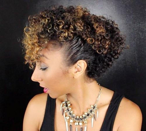 Updo Mohawk Hairstyles
 40 Creative Updos for Curly Hair