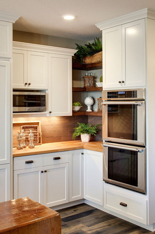 Upper Corner Kitchen Cabinet Ideas
 805 best Kitchens Painted Cabinets images on Pinterest