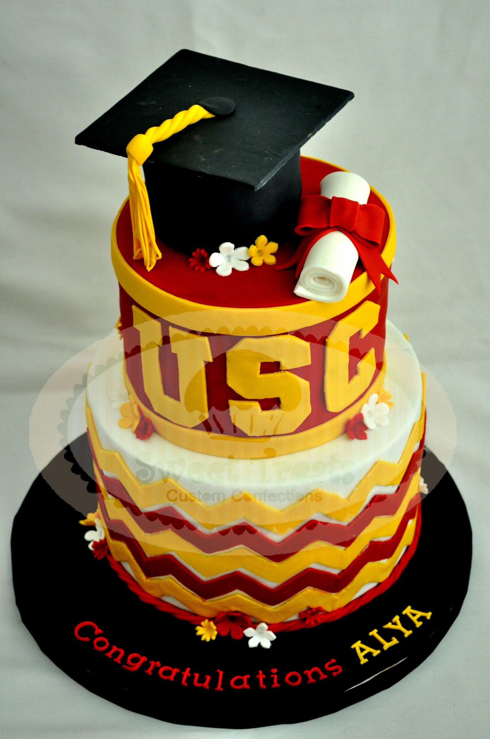 Usc Graduation Party Ideas
 graduation cake Sweet Treats my work