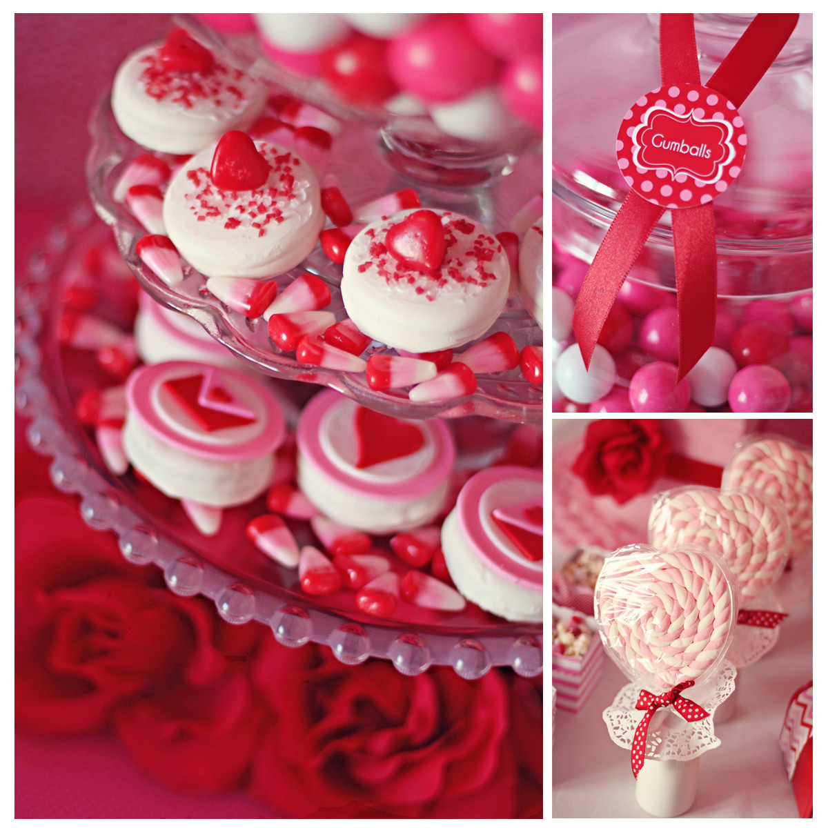 Valentine Birthday Party Ideas
 Amanda s Parties To Go Valentines Party Table Ideas