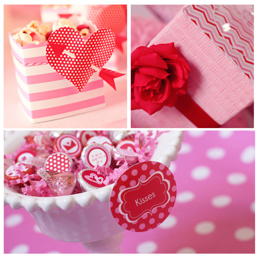 Valentine Birthday Party Ideas
 Amanda s Parties To Go Valentines Party Table Ideas