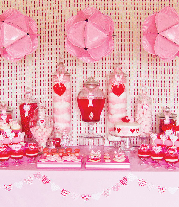 Valentine Birthday Party Ideas
 I Heart Valentine s Day Feature on HWTM Mom & Wife