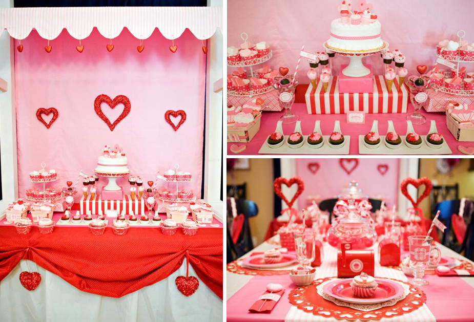 Valentine Birthday Party Ideas
 Kara s Party Ideas Sweet Valentine s Day Girl Boy Party