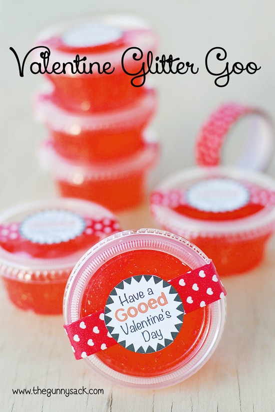 Valentine Class Gift Ideas
 Valentine s Day Glitter Goo Recipe