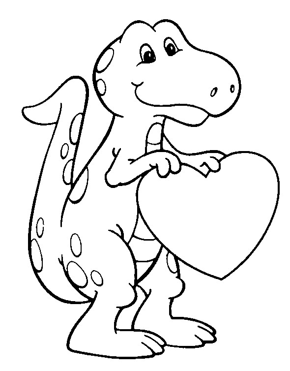 Valentine Coloring Pages For Boys
 Free Printable Dinosaur Crafts