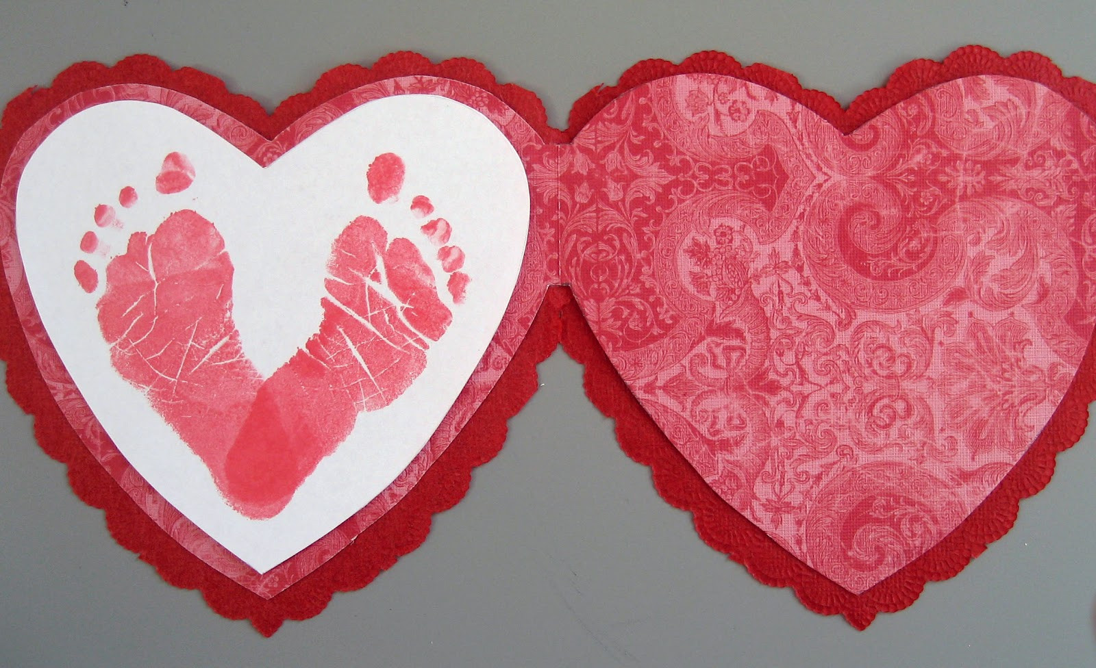 Valentine Craft Ideas For Preschool
 Preschool Crafts for Kids Valentine s Day Footprint Card