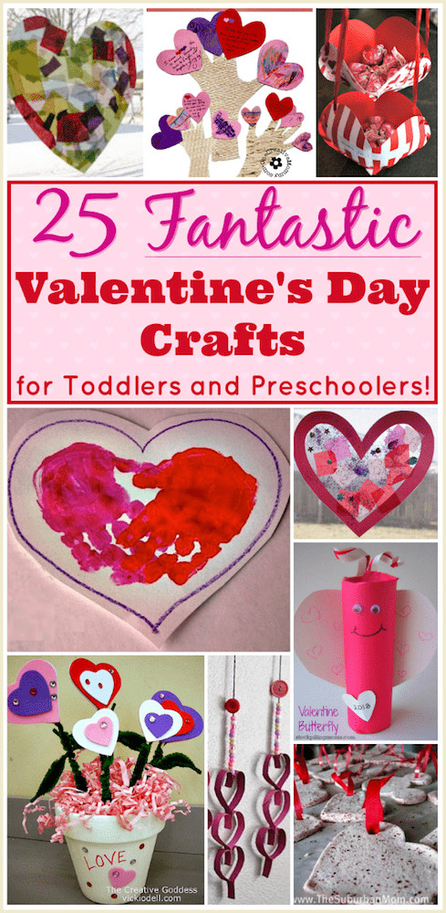 Valentine Crafts For Preschoolers To Make
 Valentine Crafts for Preschoolers 25 Easy Projects for