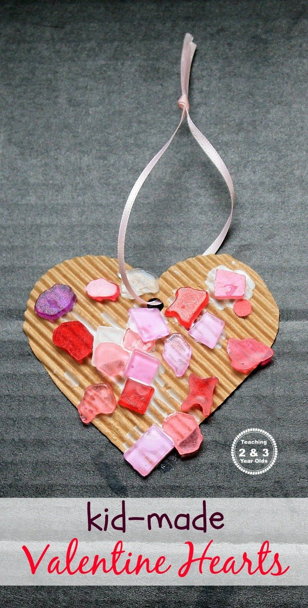 Valentine Crafts For Preschoolers To Make
 Simple Heart Craft for Preschoolers