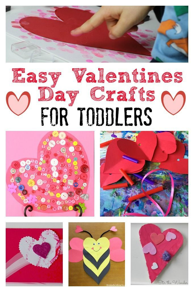 Valentine Crafts Ideas For Toddlers
 Valentines Day Crafts for Toddlers