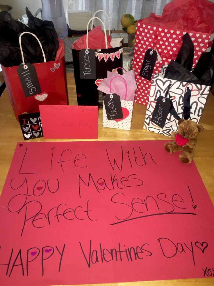 Valentine Day Gift Ideas Him
 5 Senses Gift for him Happy Valentine s Day babe♥