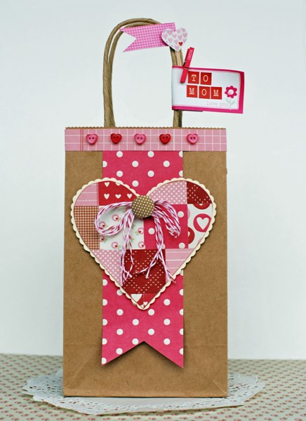 Valentine Gift Bags Ideas
 My Scrappy Life January 2012
