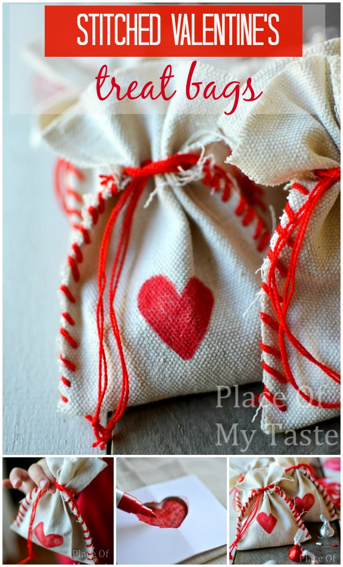 Valentine Gift Bags Ideas
 DIY bag for Valentine s Day to put your treats into them