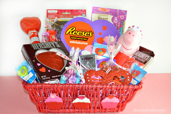Valentine Gift Baskets For Kids
 Valentine s Day Basket Ideas for Kids About A Mom