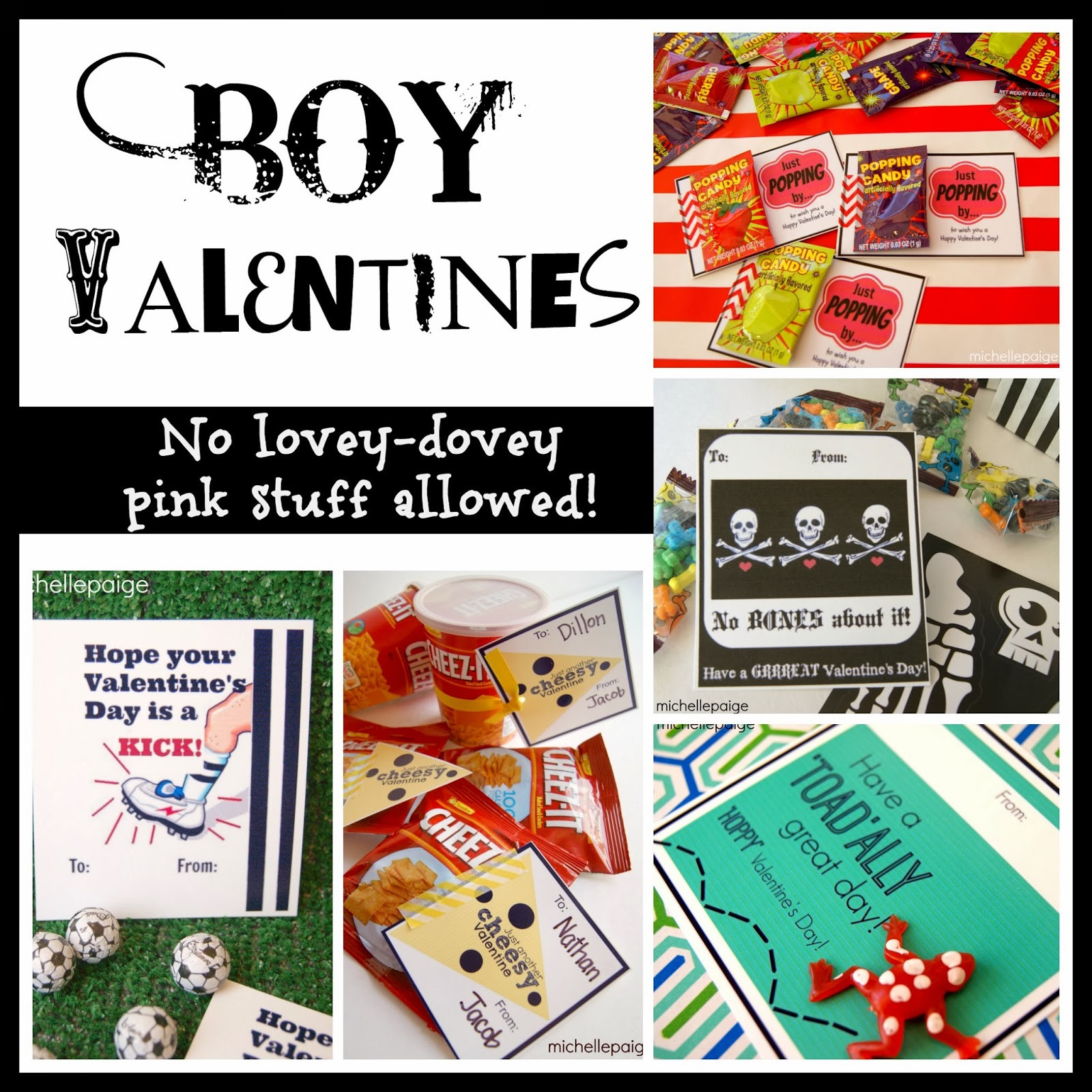 Valentine Gift Ideas For Boys
 michelle paige blogs Printable Boy Valentines for an 11