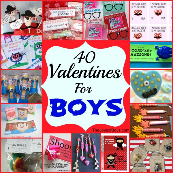Valentine Gift Ideas For Boys
 40 Valentines for Boys