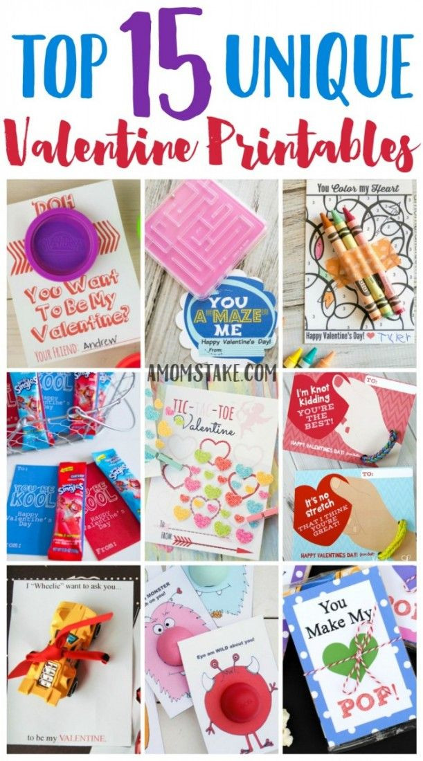 Valentine Gift Ideas For College Son
 I loved this post for ideas for classroom Valentine s day