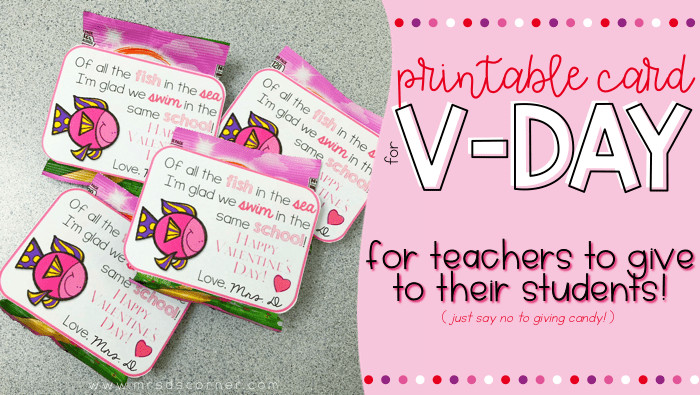 Valentine Gift Ideas For College Son
 Valentine s Day Gift to Students [ FREE ] Mrs D s Corner