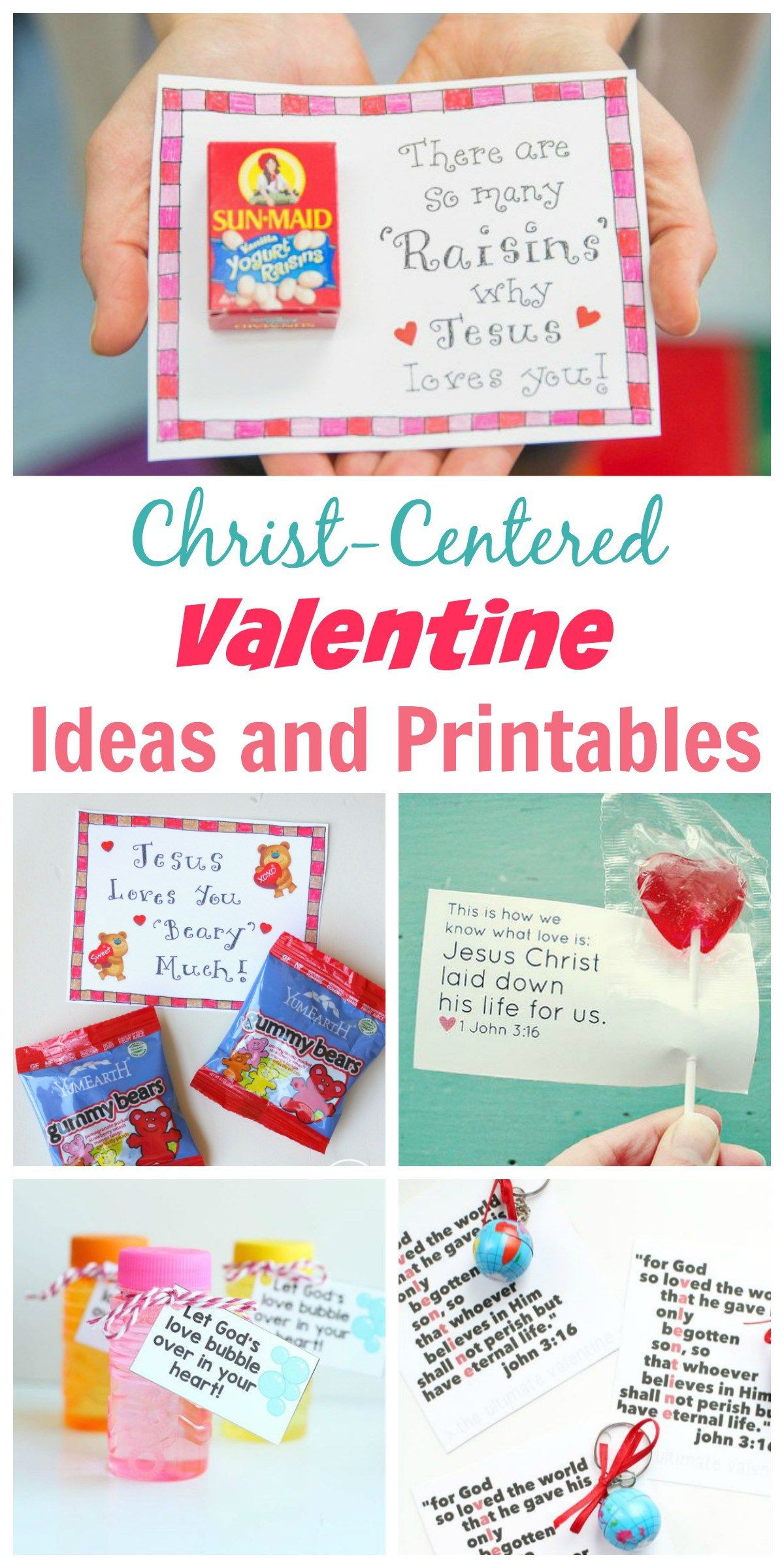 Valentine Gift Ideas For College Son
 Christ Centered Valentine Ideas and Printables