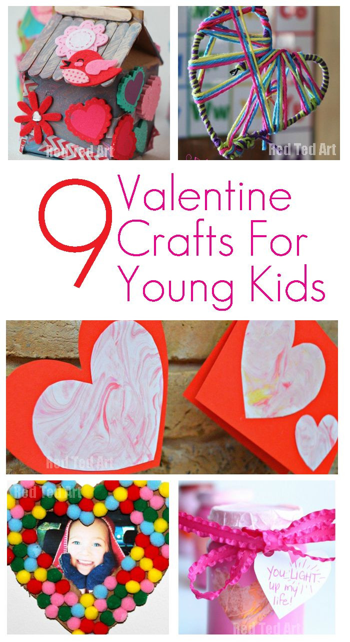 Valentine'S Day Craft Ideas For Preschoolers
 9 Valentine Crafts for Young Children