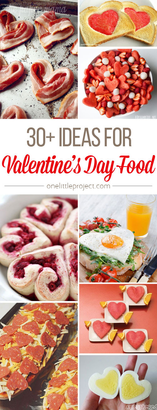 Valentine'S Day Food Ideas For A Party
 30 Non Candy Valentine s Day Food Ideas