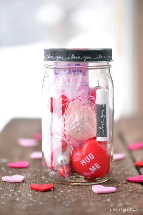 Valentine'S Day Gift Baskets Ideas
 30 DIY Valentine s Day Gift Ideas Easy Homemade