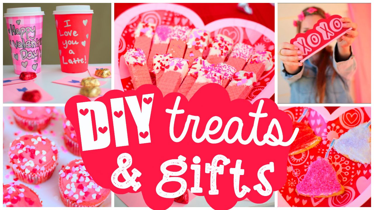 Valentine'S Day Gift Baskets Ideas
 DIY Valentine s Day Treats & Gifts ♡ Cute Easy Ideas