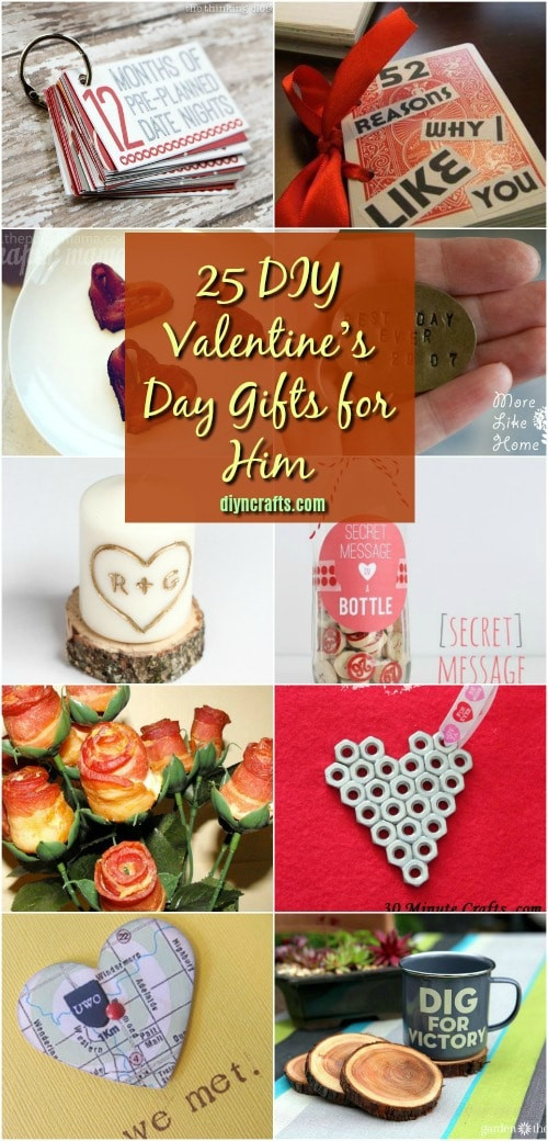 Valentine'S Day Gift Ideas For Him Homemade
 25 DIY Valentine’s Day Gifts That Show Him How Much You