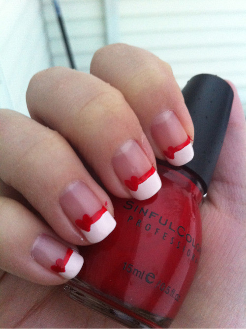 Valentine's Day Nail Designs
 valentine s day nails on Tumblr
