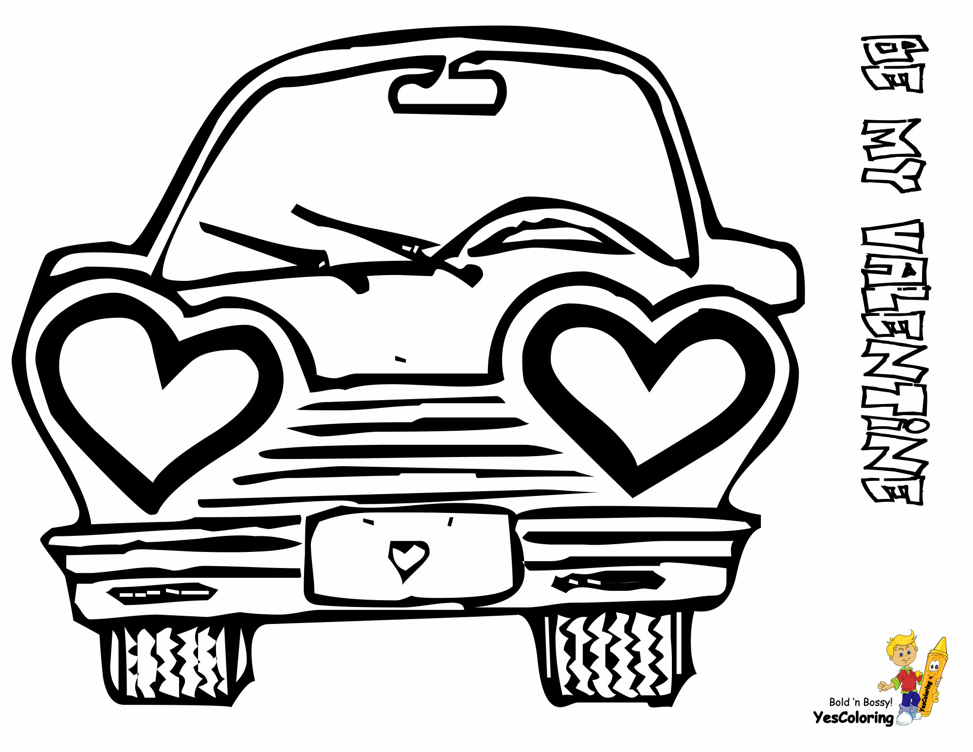Valentines Coloring Pages For Boys
 Funny Valentine Coloring Pages Kids Valentines