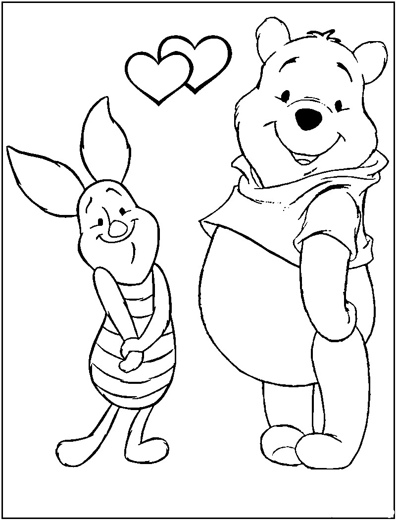 Valentines Coloring Pages Printable
 Free Printable Valentine Coloring Pages For Kids