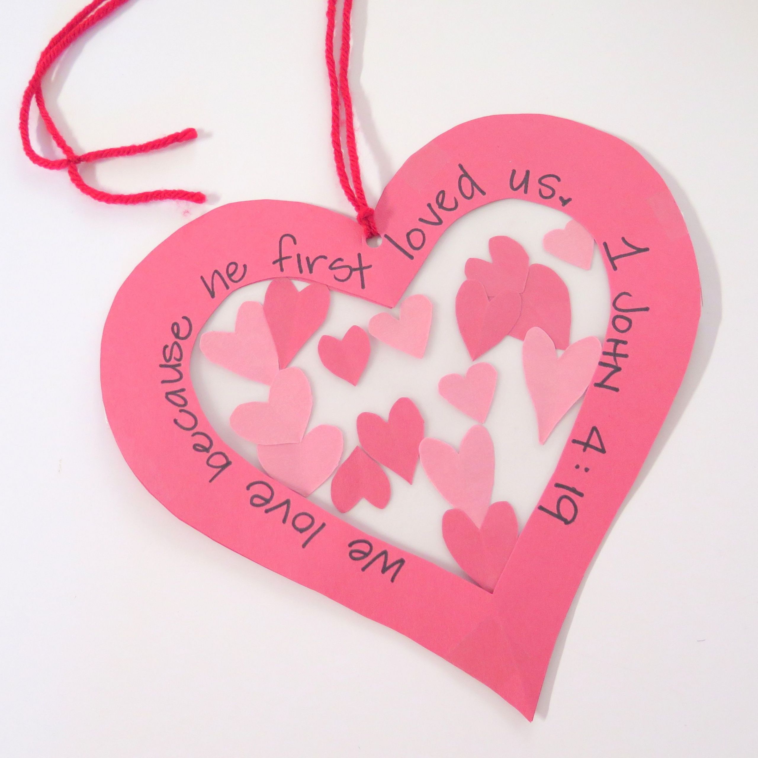 Valentines Craft Ideas For Preschoolers
 Valentine s Day Suncatcher