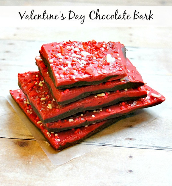 Valentines Day Candy Recipe
 An Easy Valentines Day Chocolate Bark Recipe The Rebel Chick
