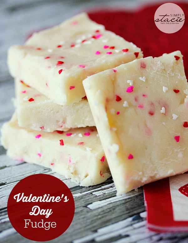 Valentines Day Candy Recipe
 Valentine s Day Fudge Simply Stacie
