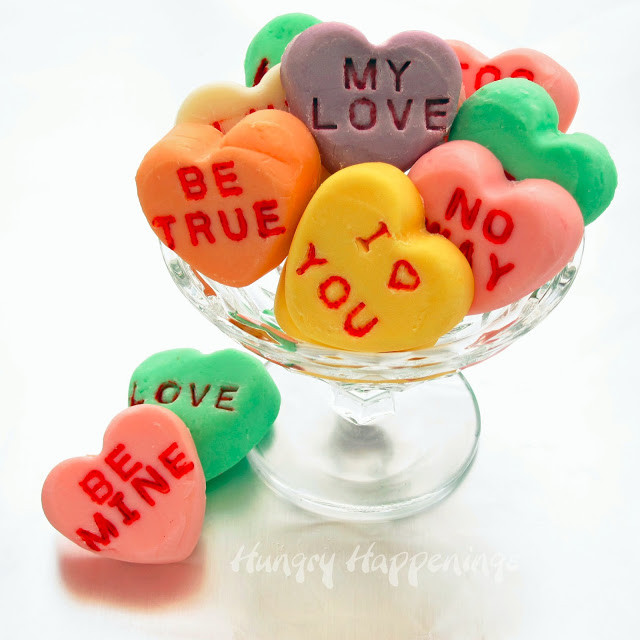 Valentines Day Candy Recipe
 Hungry Happenings Conversation Heart Fudge A sweet