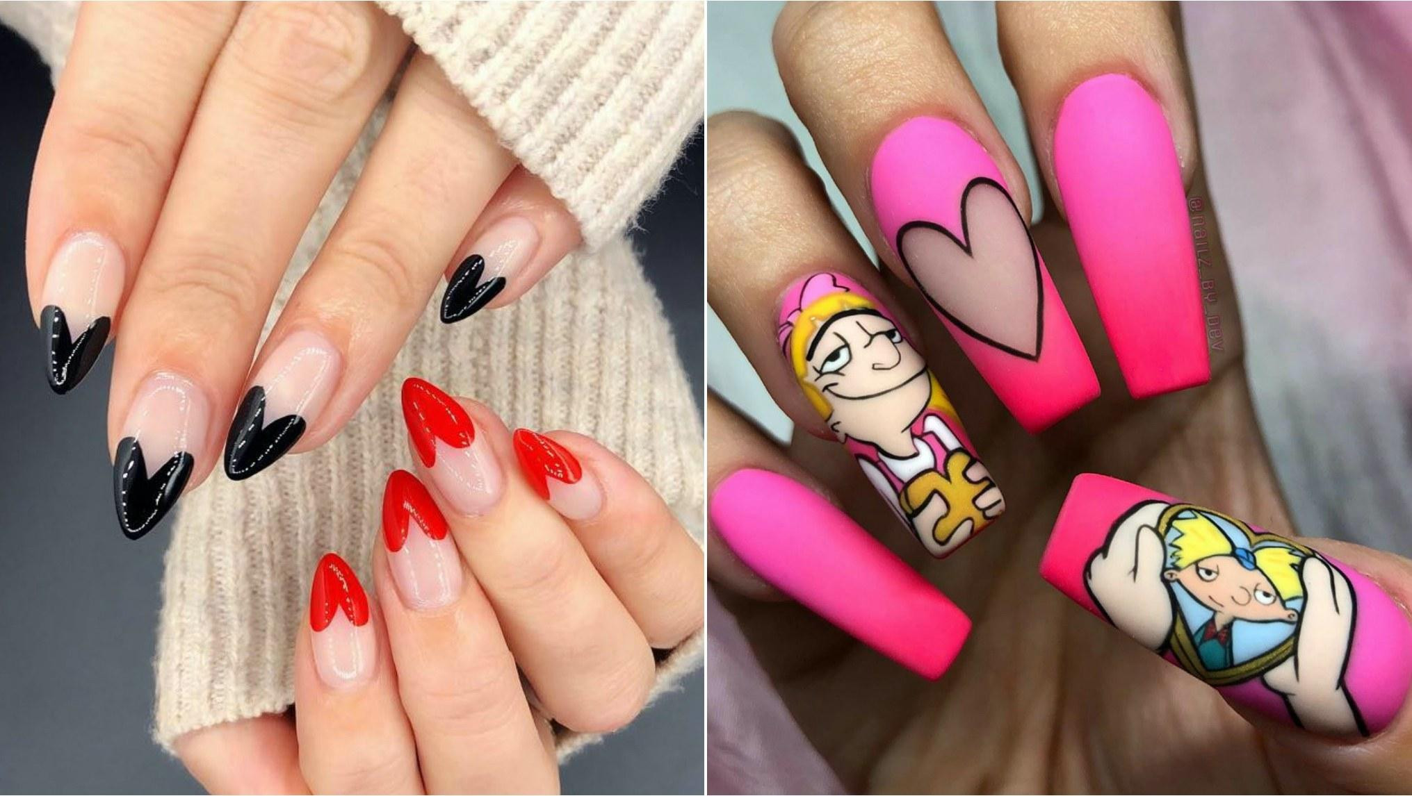 Valentines Day Nail Ideas
 Amazing Nail Arts 39 Art Design For Holiday And Winter The