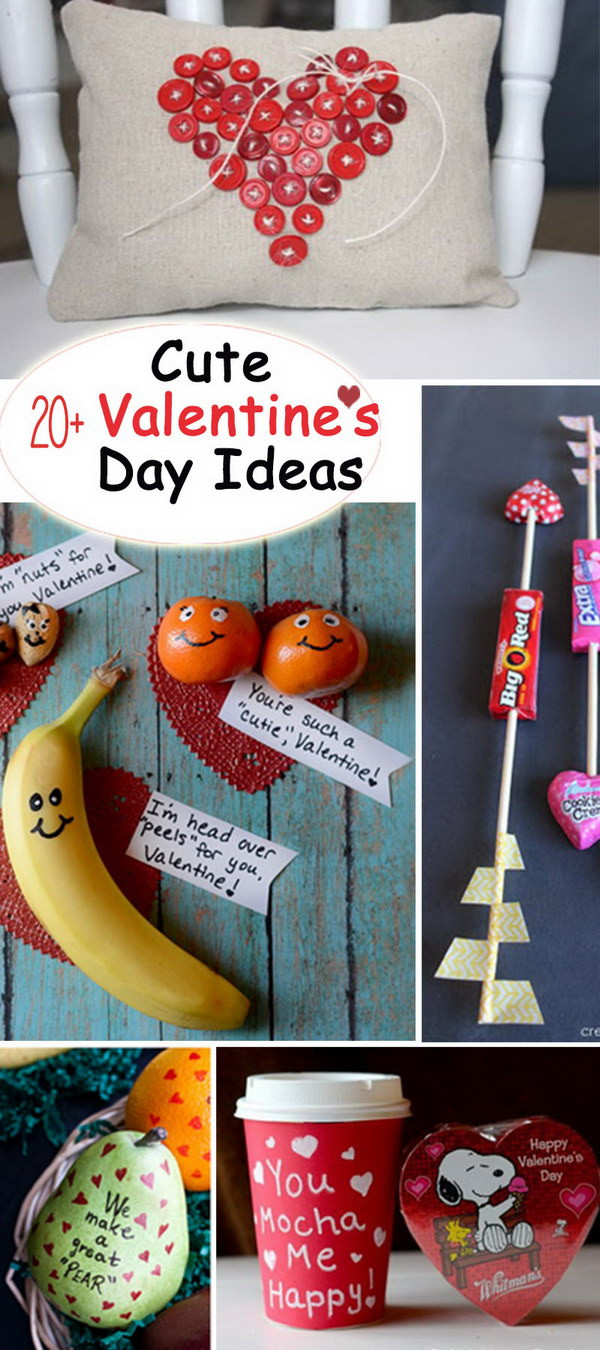 Valentines Day Photo Gift Ideas
 20 Cute Valentine s Day Ideas Hative