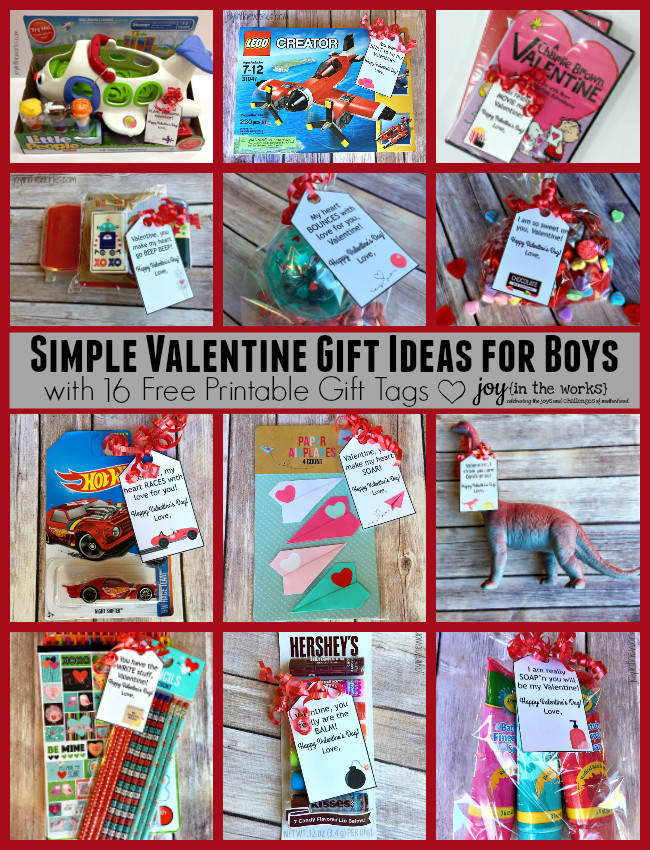 Valentines Gift Ideas For Boys
 Simple Valentine Gift Ideas for Boys Joy in the Works