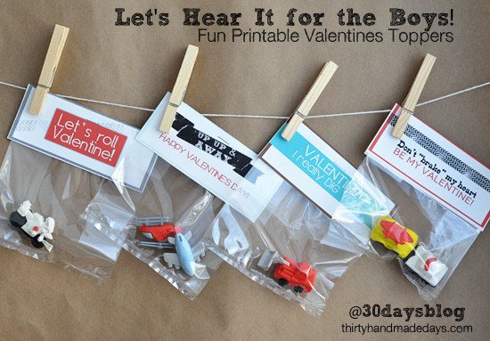Valentines Gift Ideas For Boys
 Printable Lip Balm Valentine s Day Gift Idea