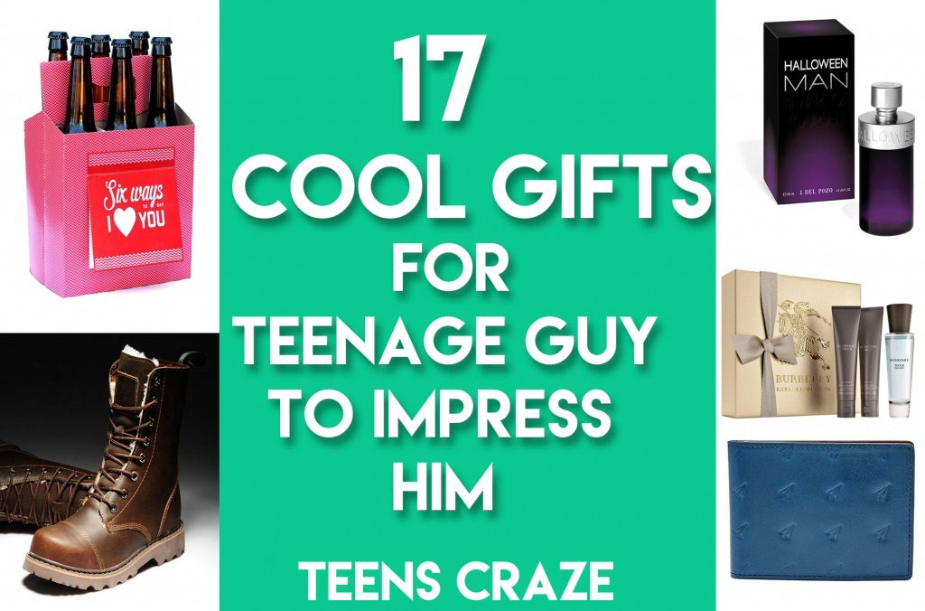 Valentines Gift Ideas For Teenage Guys
 17 Cool Gifts for Teenage Guys to Win his Heart