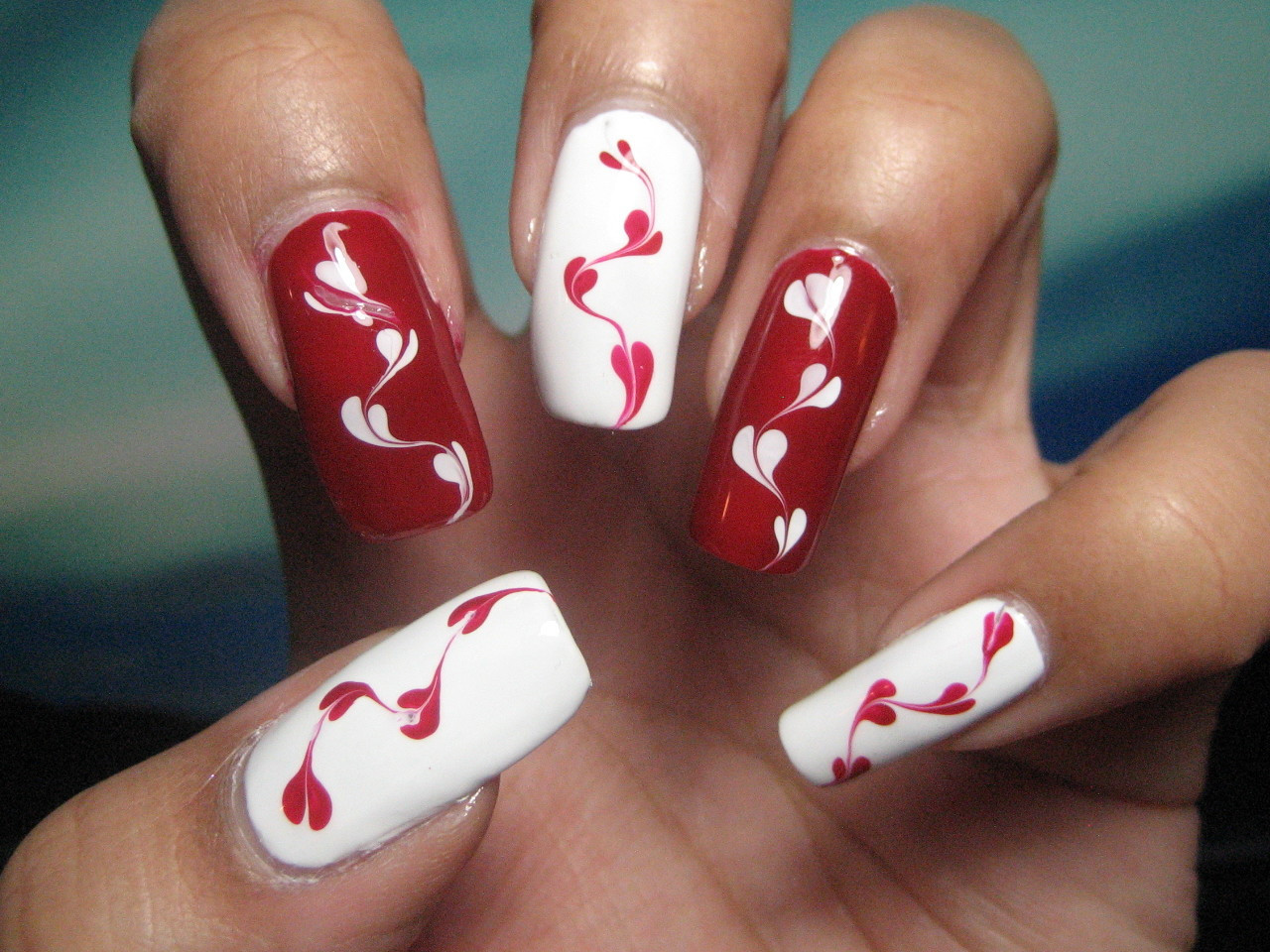 Valentines Nail Designs
 My Simple Little Pleasures NOTD Valentine s Hearts Red