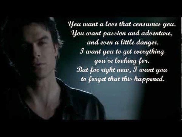 Vampire Diaries Love Quotes
 40 Exceptional Damon Salvatore Quotes