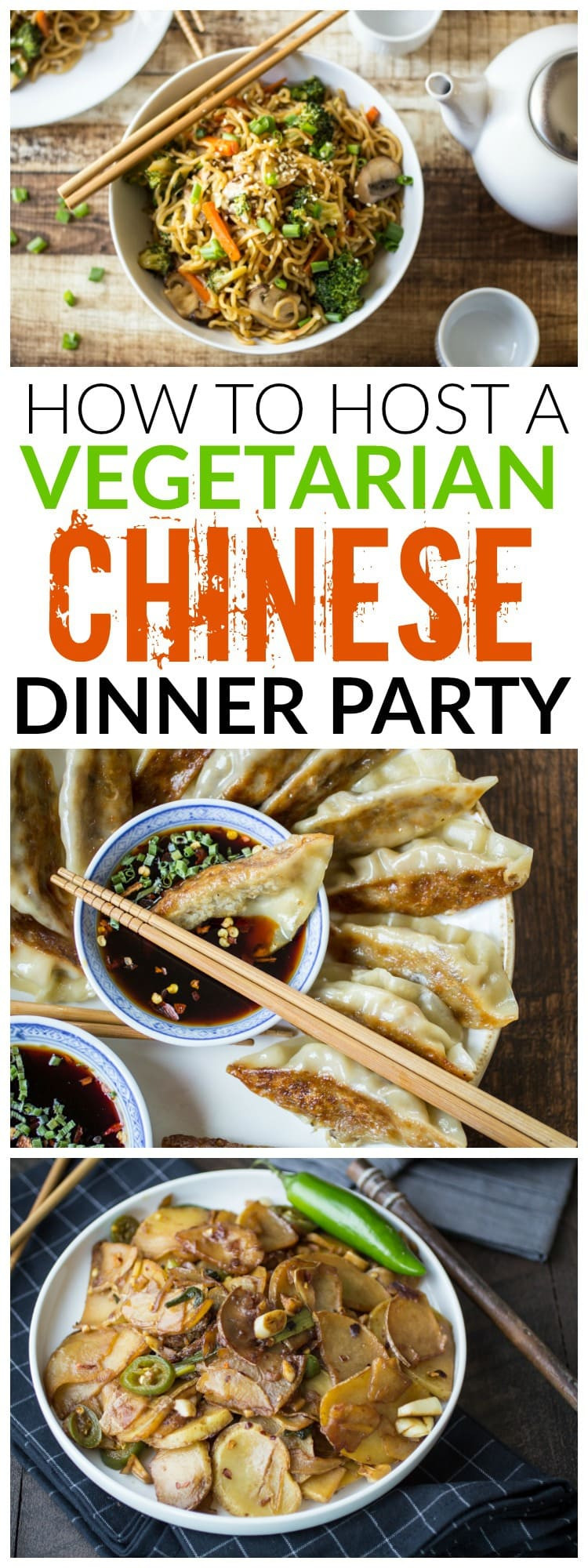 Vegan Dinner Party Menus
 Ve arian Chinese Dinner Party Menu The Wanderlust Kitchen