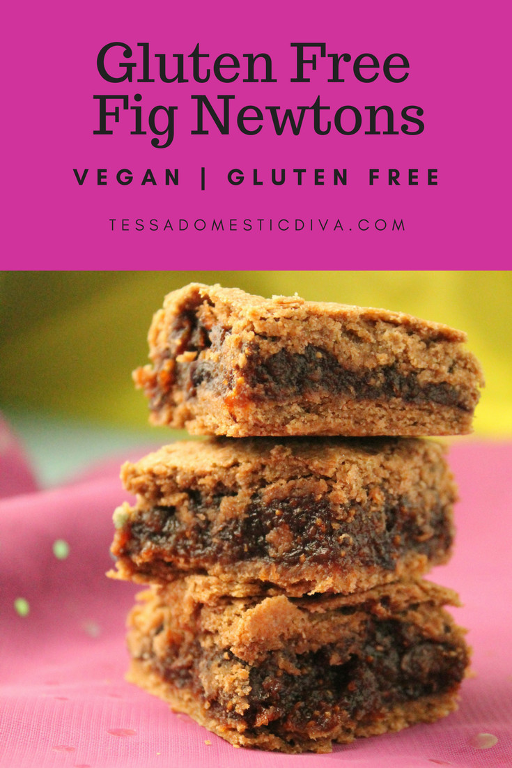 Vegan Fig Recipes
 Gluten Free Vegan Wholesome Fig Newtons Bars Tessa the