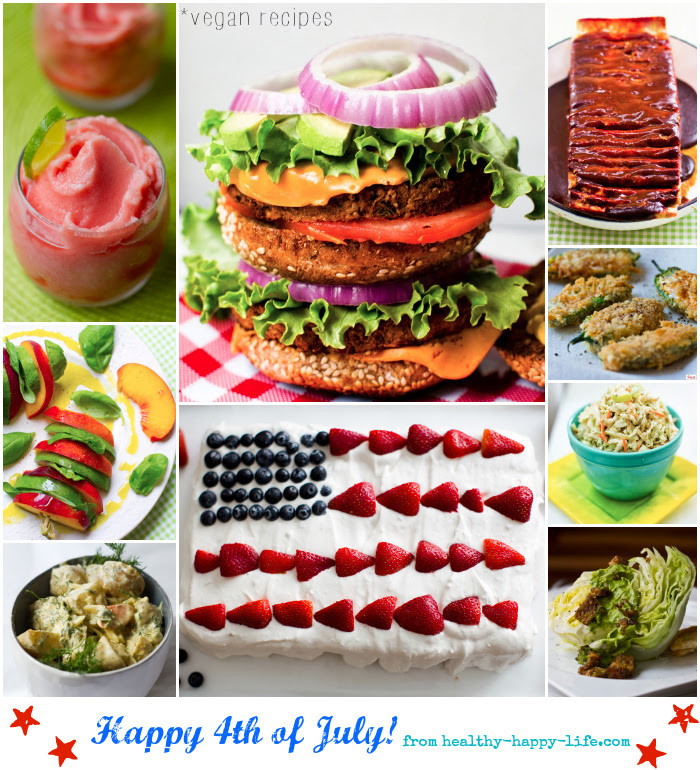 Vegan Fourth Of July Recipes
 Vegan 4th of July Summertime 50 Recipes Fireworks