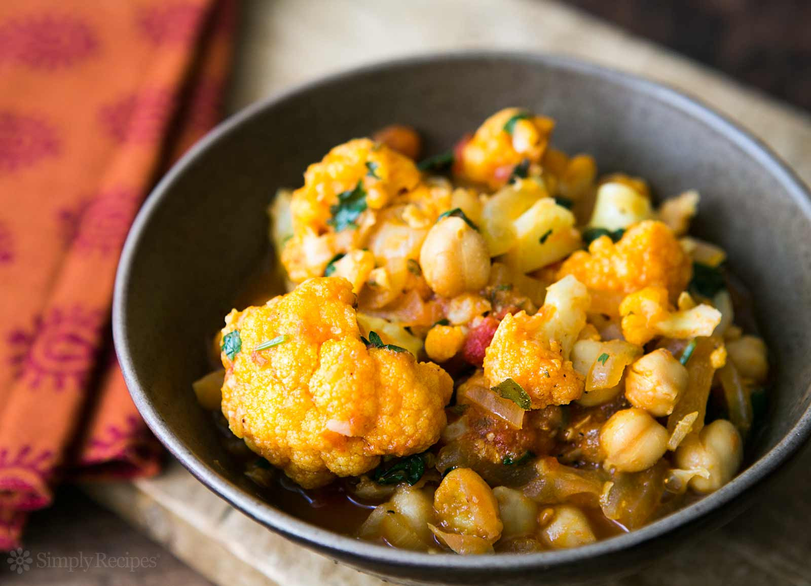Vegan Garbanzo Bean Recipes
 Cauliflower Chickpea Curry Recipe