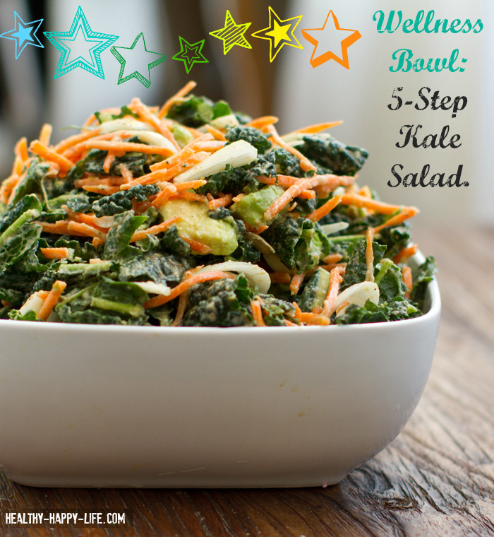 Vegan Kale Recipes
 5 Step Raw Kale Salad Vegan Recipe