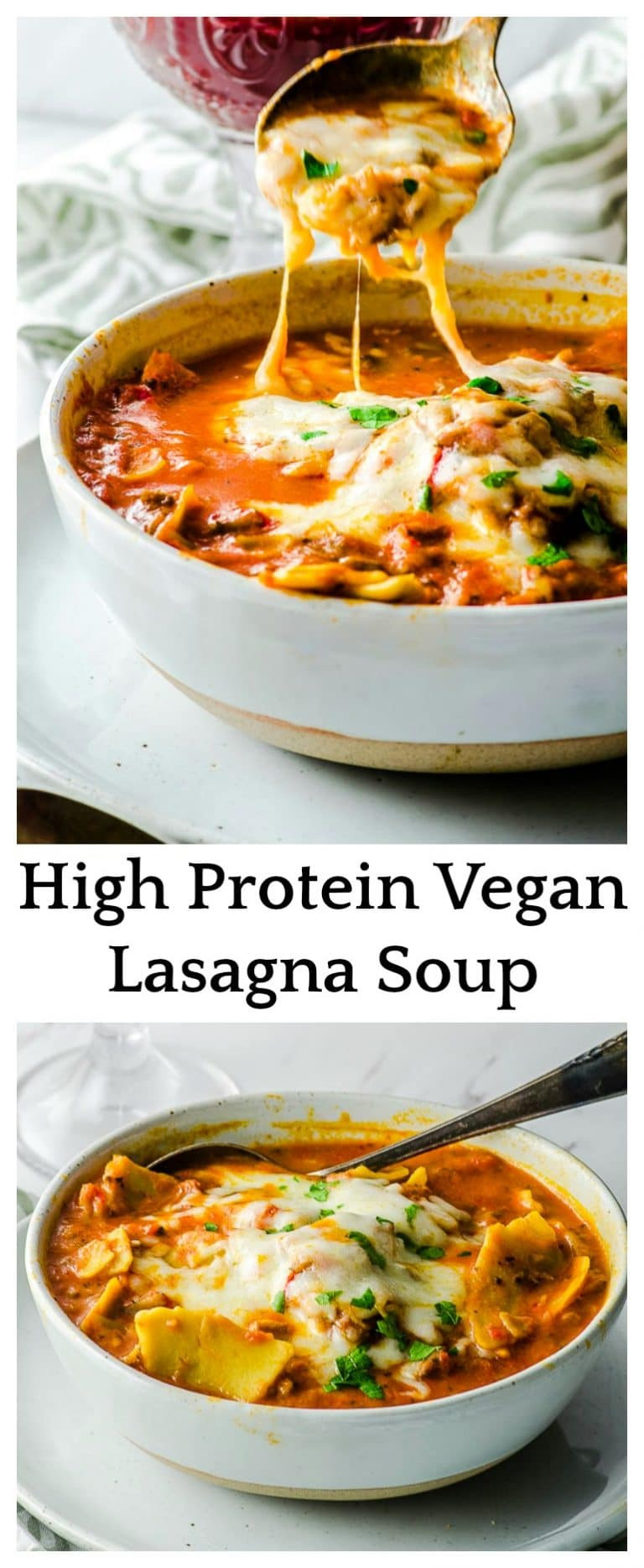 Vegan Lasagna Soup
 High Protein Vegan Lasagna Soup May I Have That Recipe