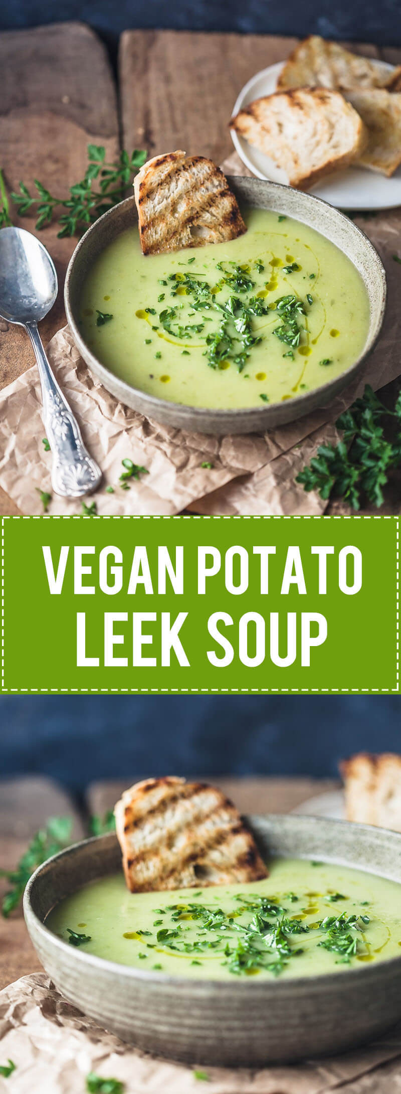 Vegan Potato Leek Soup
 Creamy Vegan Potato Leek Soup Vibrant Plate