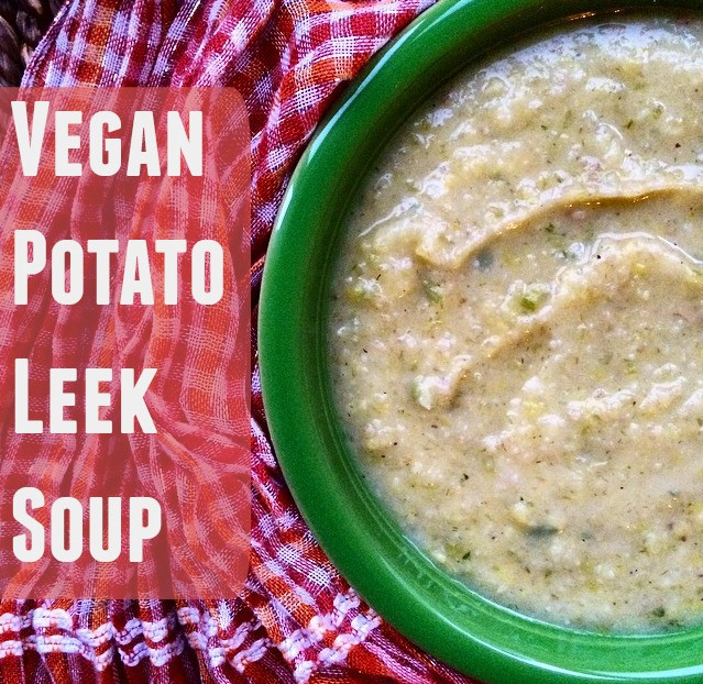 Vegan Potato Leek Soup
 Vegan Potato Leek Soup